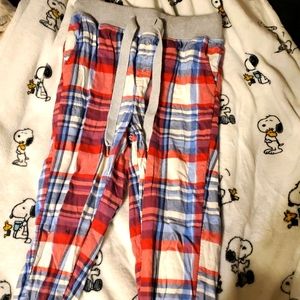 Plad jogger pjs